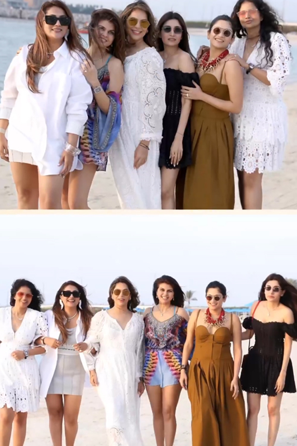 Ram Charan Upasana Baby Shower Function In Dubai Photos - Sakshi17