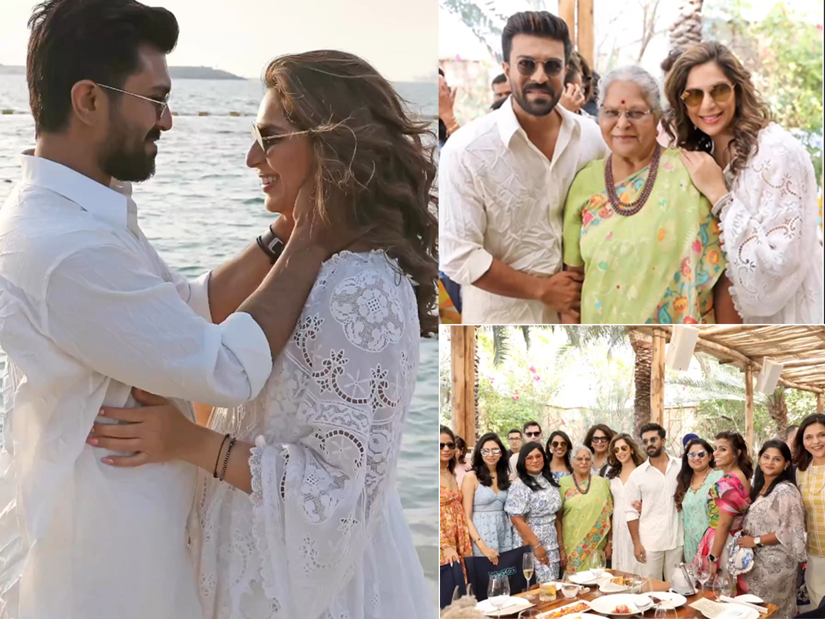 Ram Charan Upasana Baby Shower Function In Dubai Photos - Sakshi28