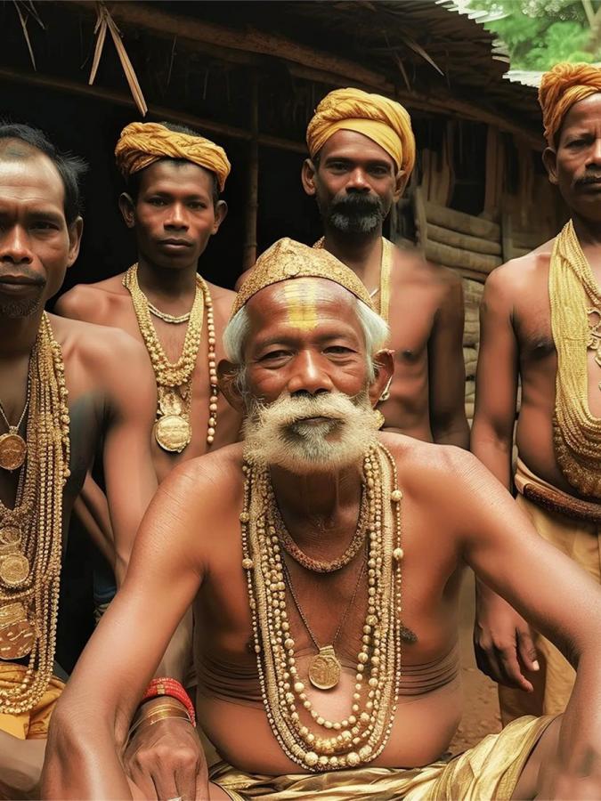 A Village Where Everybody Wears Gold - Sakshi10