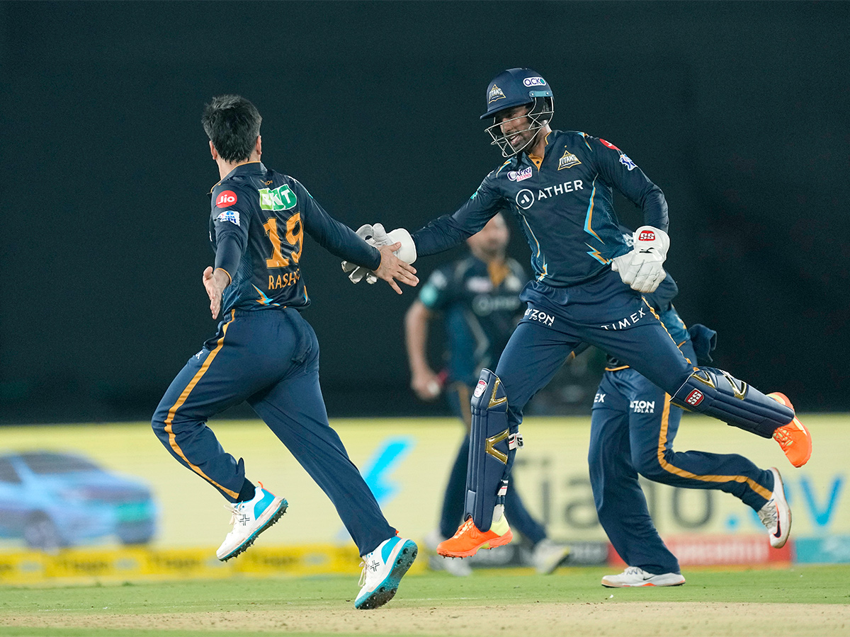 IPL 2023 cricket playoff match between Gujarat Titans and Mumbai Indians - Sakshi17