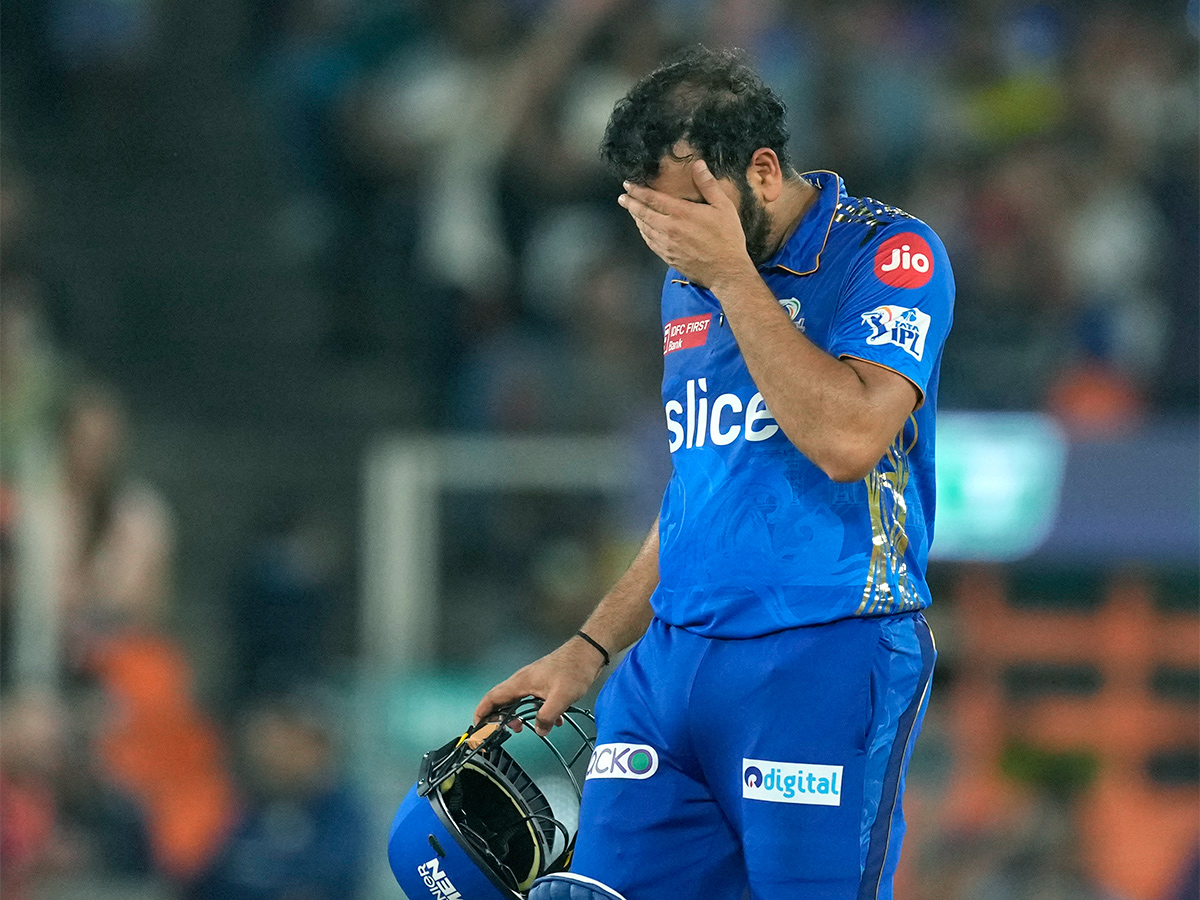 IPL 2023 cricket playoff match between Gujarat Titans and Mumbai Indians - Sakshi19