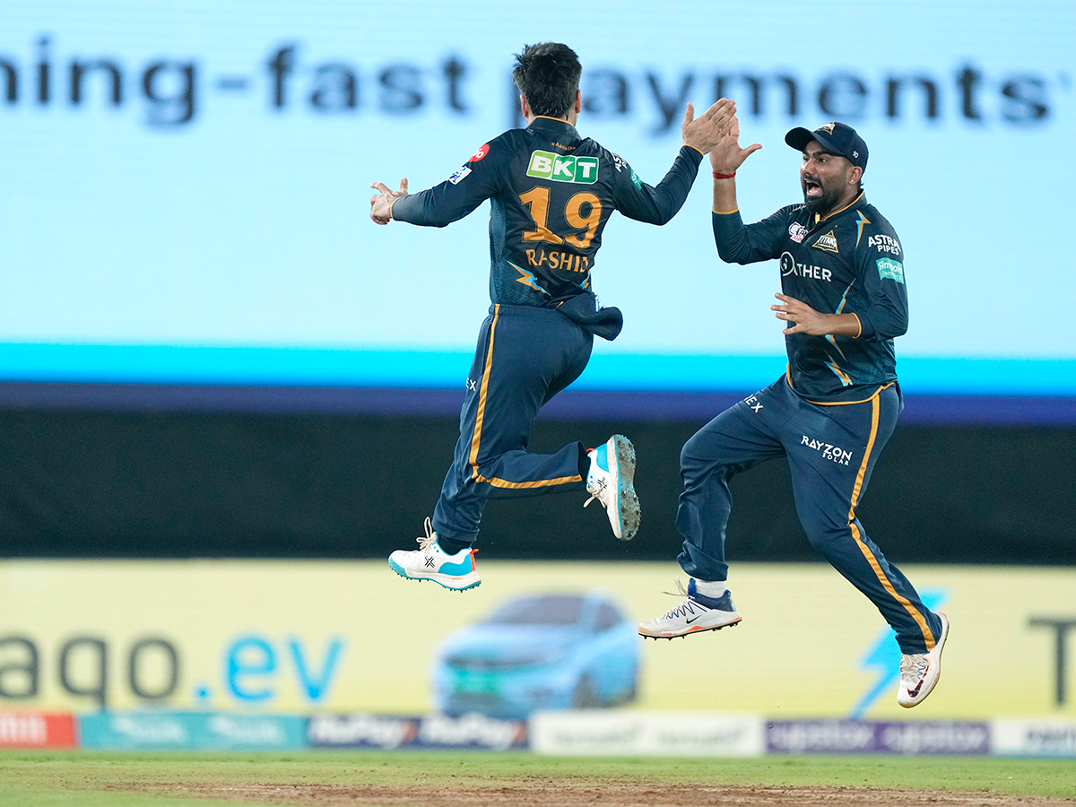 IPL 2023 cricket playoff match between Gujarat Titans and Mumbai Indians - Sakshi21