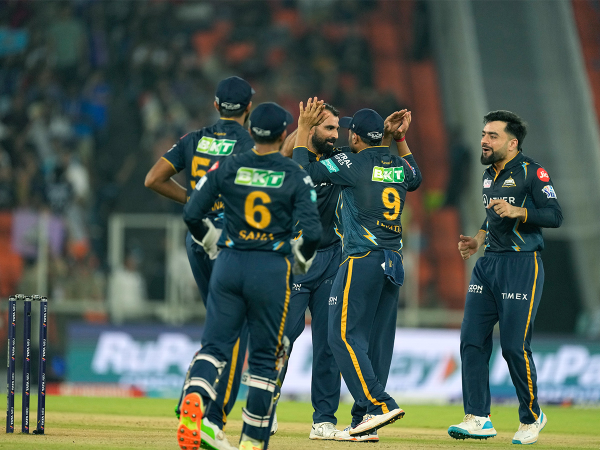 IPL 2023 cricket playoff match between Gujarat Titans and Mumbai Indians - Sakshi24