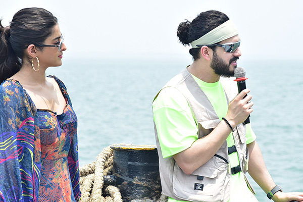 Agent Movie Team Special Interview at Kakinada Port - Sakshi6