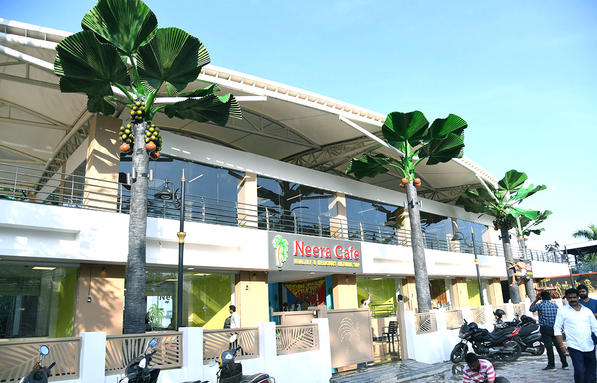 Hyderabad Neera Cafe to be launched at Necklace Road - Sakshi1