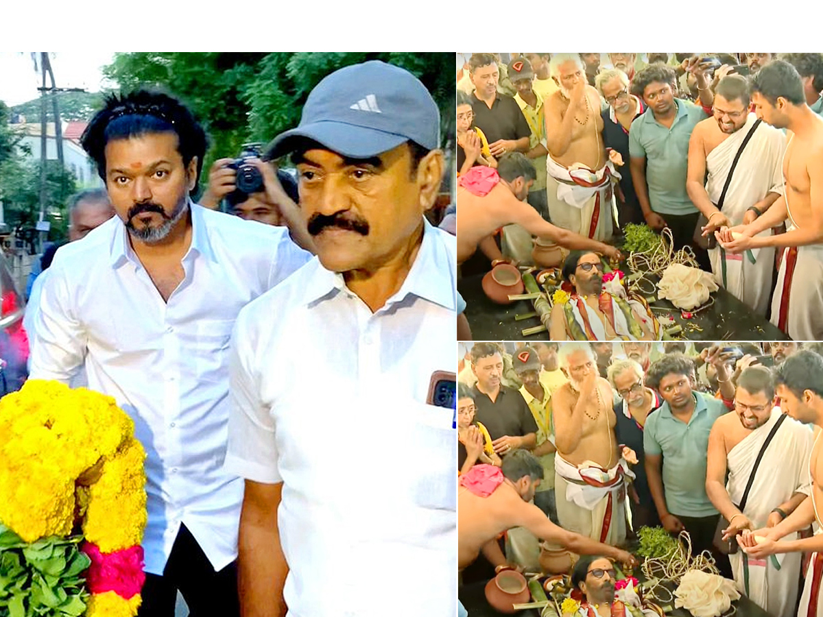 Manobala last rites Photos - Sakshi1