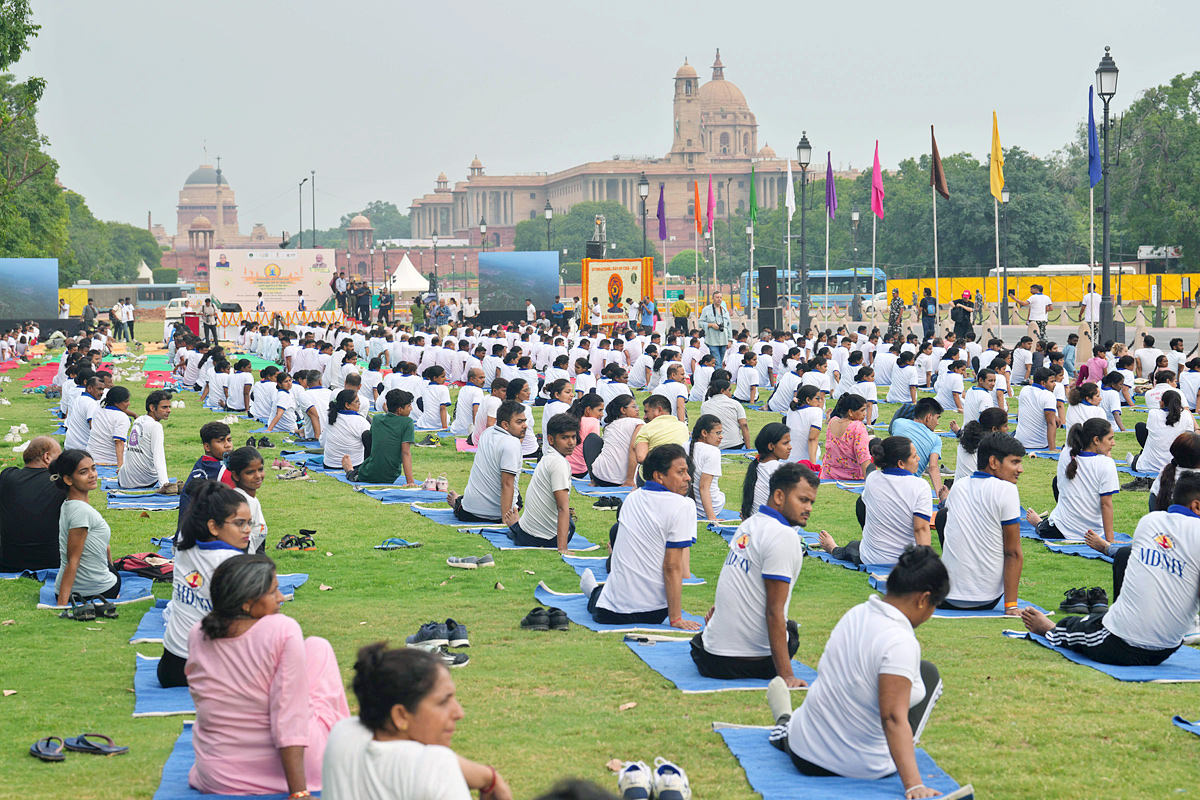 international yoga day theme - Sakshi11