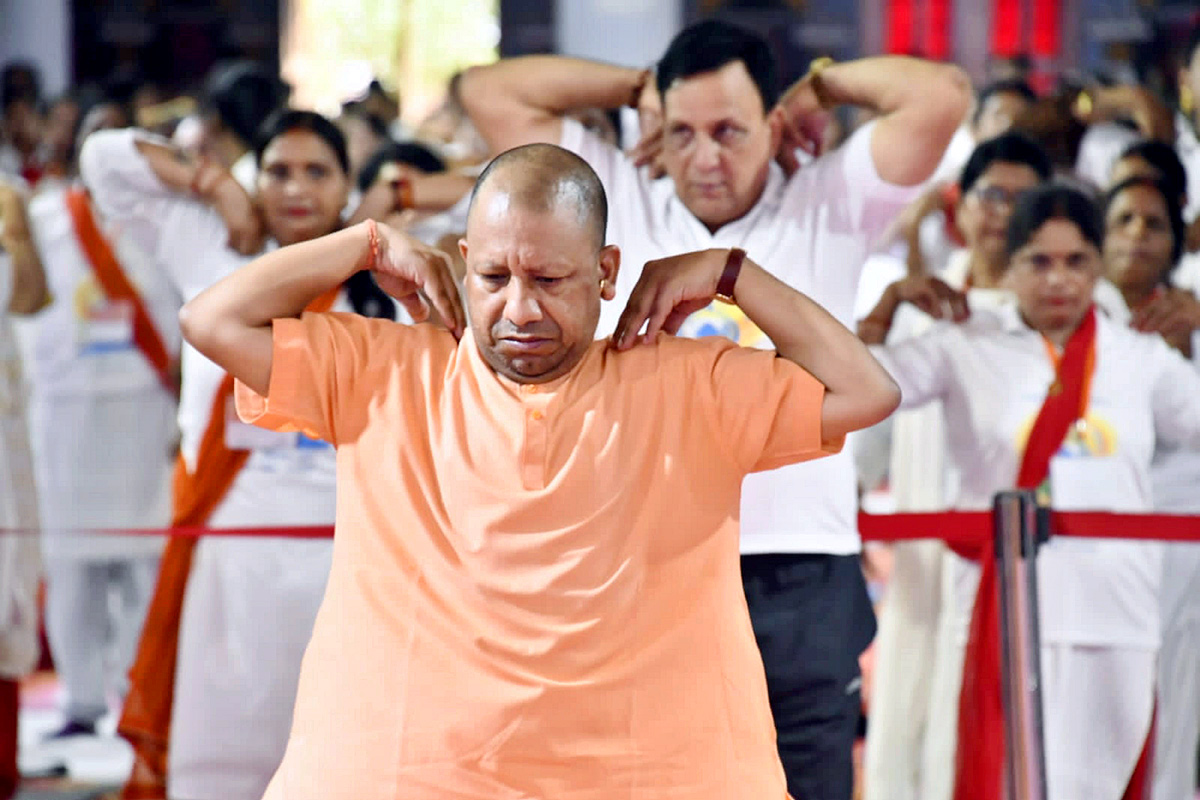international yoga day celebrations 2023 - Sakshi19