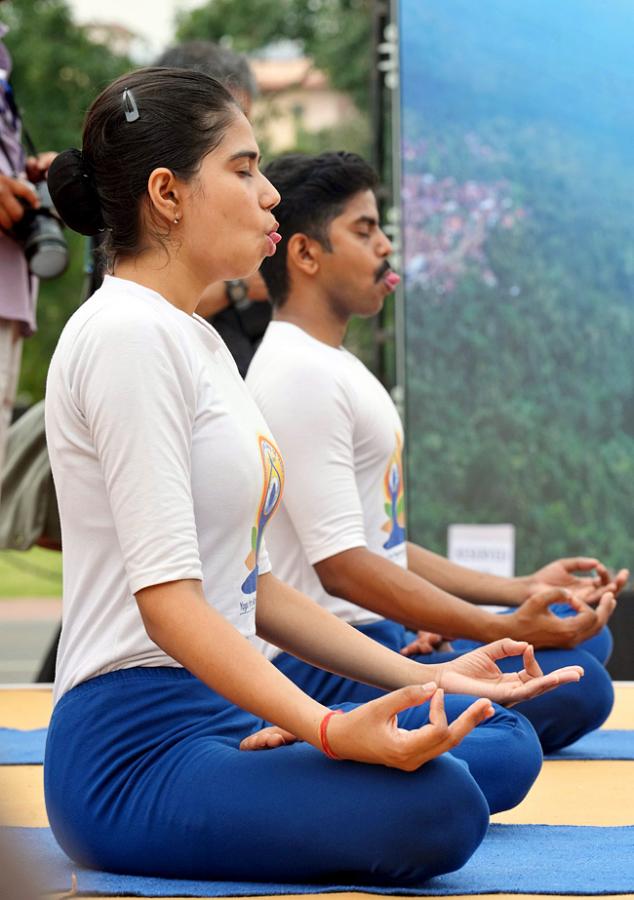 international yoga day celebrations 2023 - Sakshi20