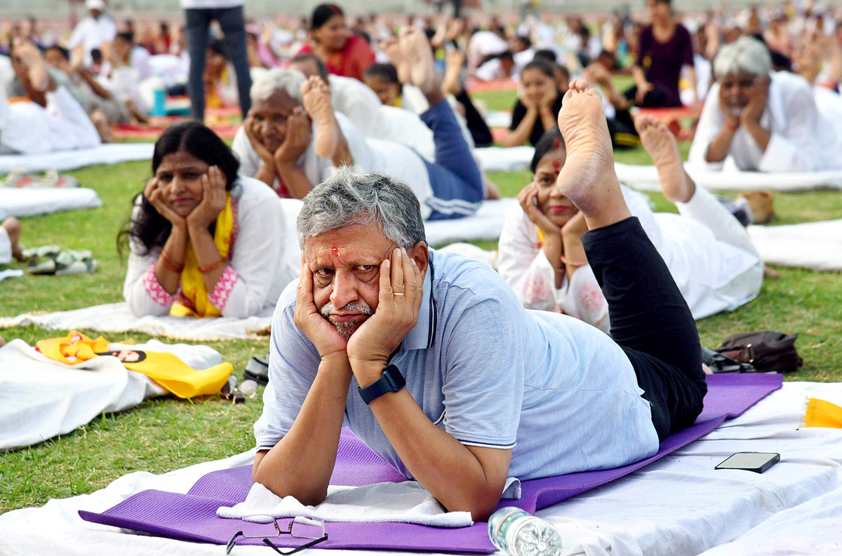international yoga day celebrations 2023 - Sakshi24