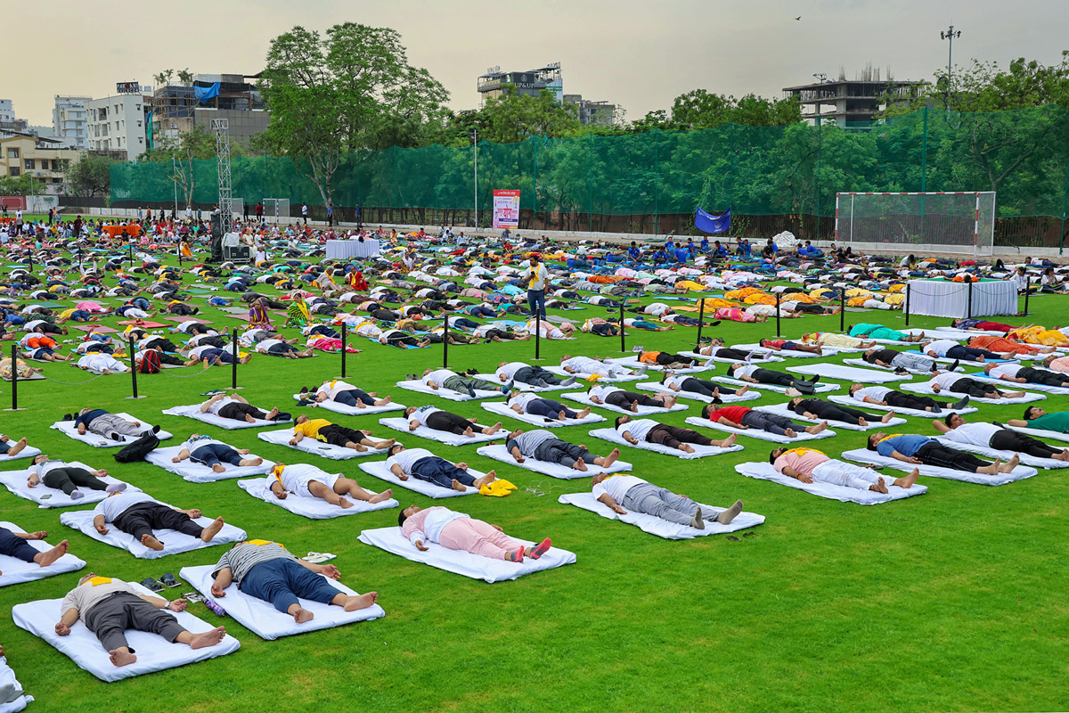 international yoga day celebrations 2023 - Sakshi28