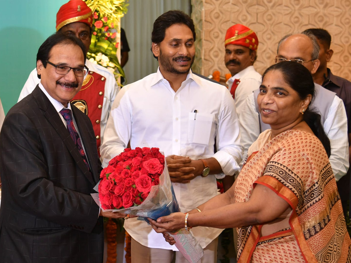 Andhra pradesh Govt Honored Supreme Court Judge Justice Prashant Kumar Mishra Photos - Sakshi33