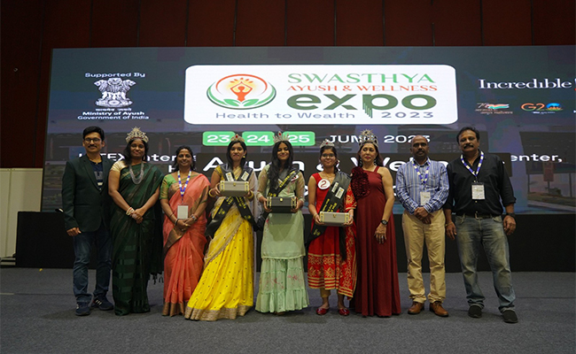 Hyderabad: Swasthya Ayush And Wellness EXPO 2023 In Hitex Photos - Sakshi7