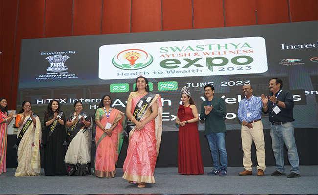 Hyderabad: Swasthya Ayush And Wellness EXPO 2023 In Hitex Photos - Sakshi19