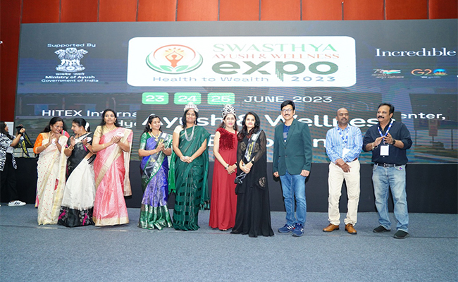 Hyderabad: Swasthya Ayush And Wellness EXPO 2023 In Hitex Photos - Sakshi20