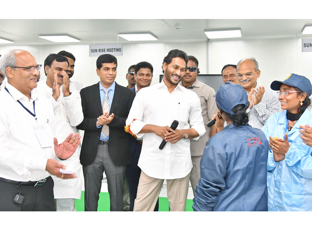 CM YS Jagan Inaugurates Al Dixon Unit At Kopparthi Photos - Sakshi29