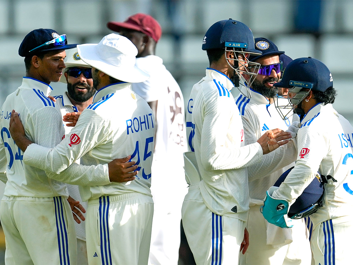 innings and 141 runs on day three of their first cricket Test match - Sakshi3
