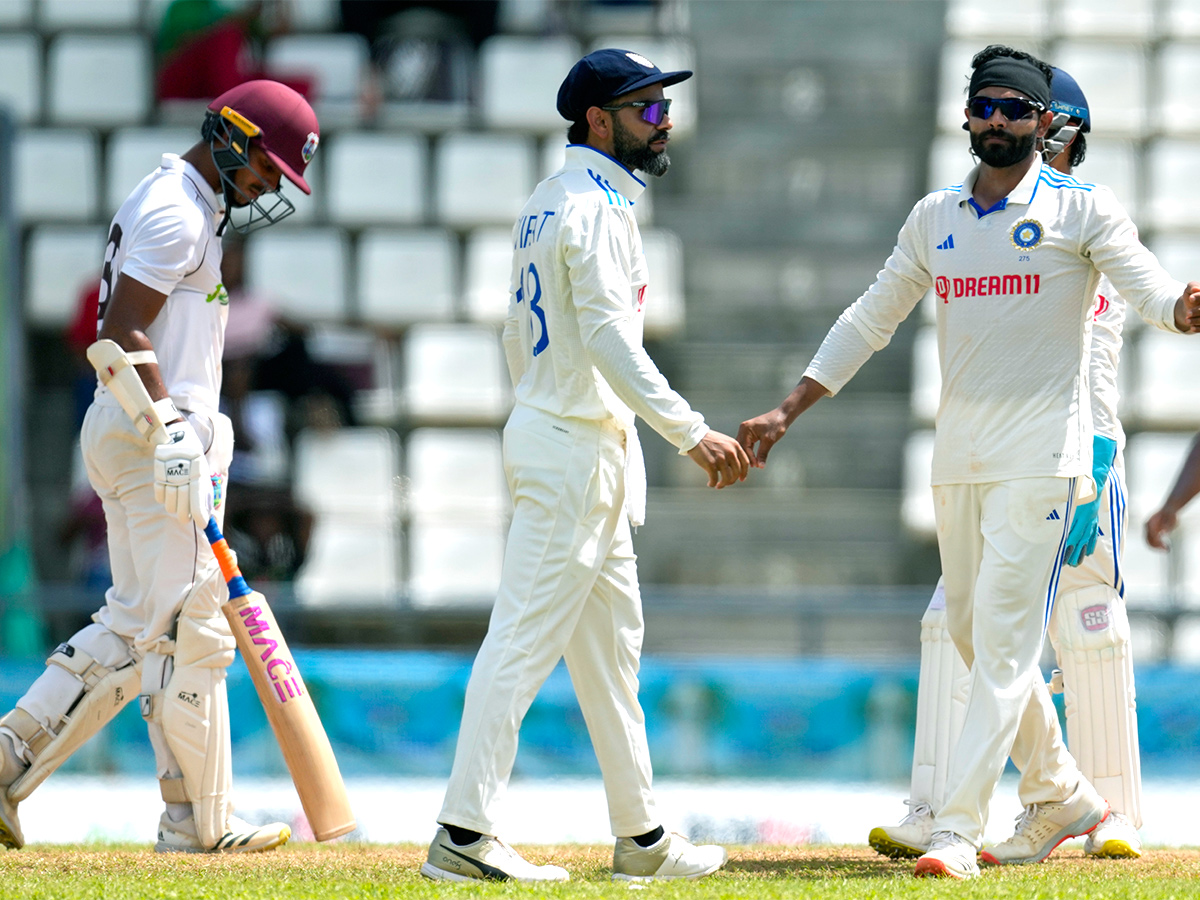innings and 141 runs on day three of their first cricket Test match - Sakshi6