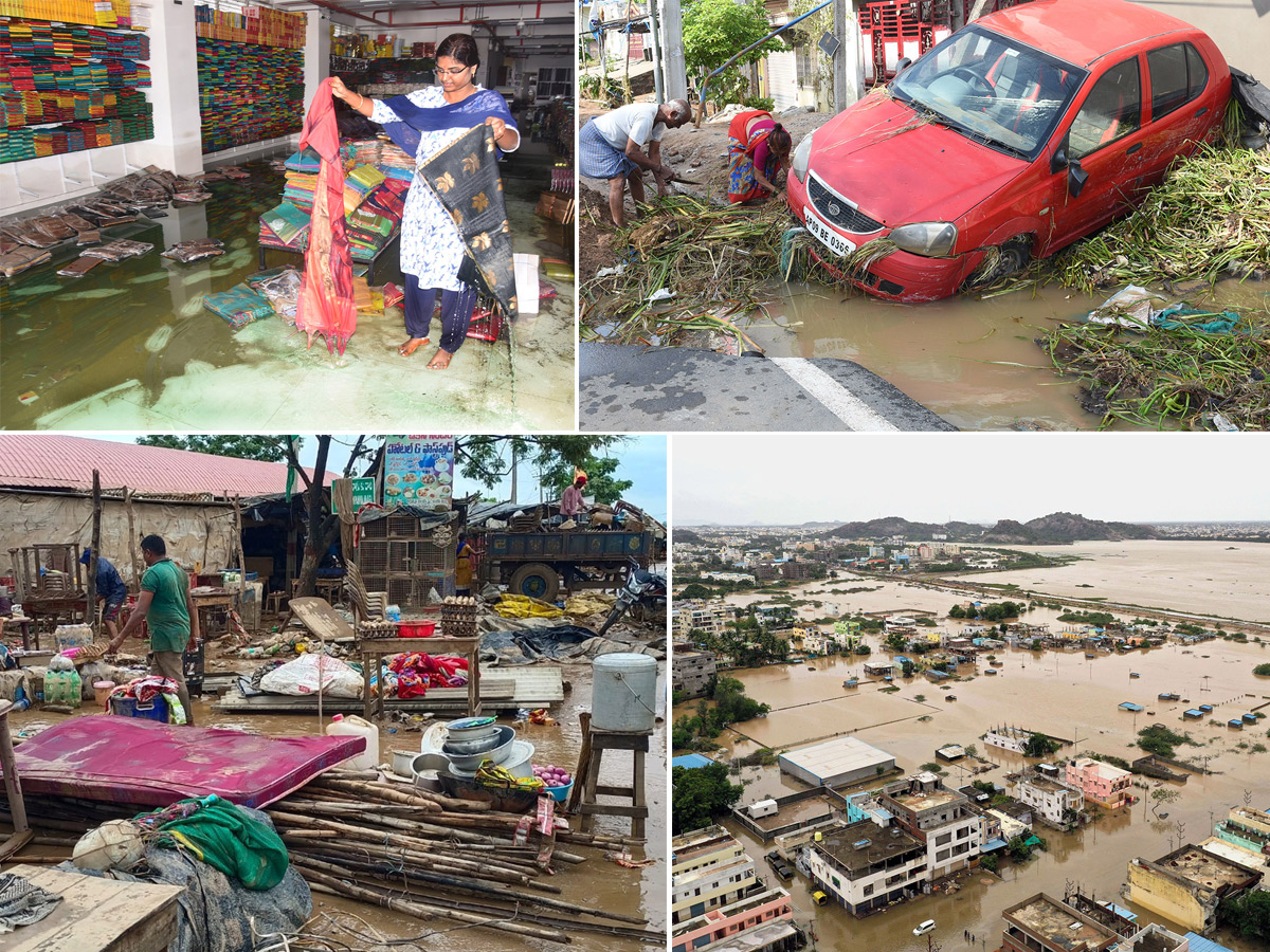 Photos: Flood Water In Warangal City Due To Heavy Rains - Sakshi