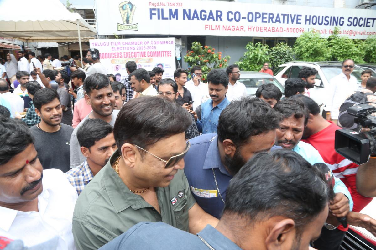 Telugu Film Chamber Elections 2023 Photo Gallery - Sakshi40