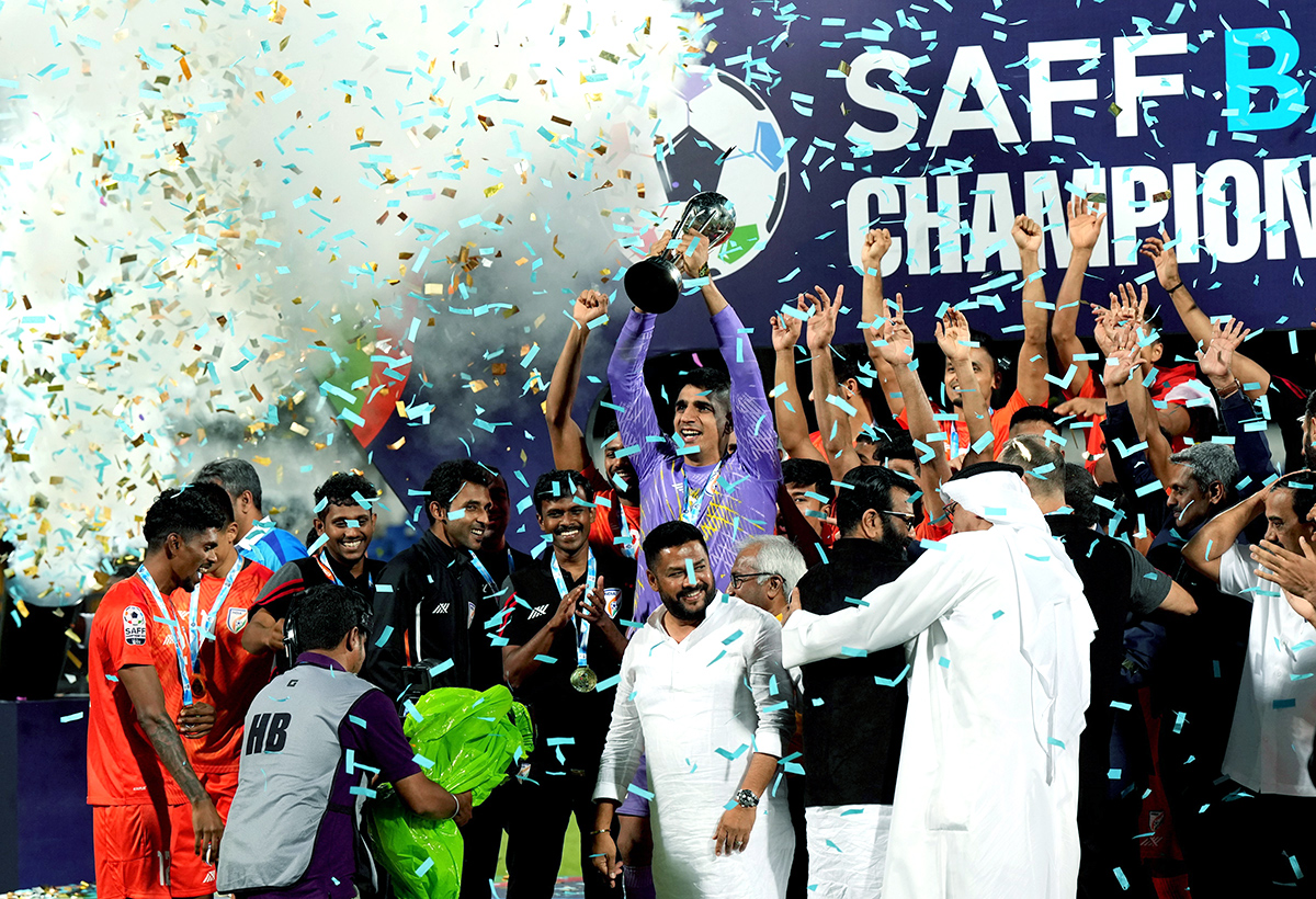 India Won SAFF Championship For 9th Time, Defeating Kuwait In Final - Sakshi18