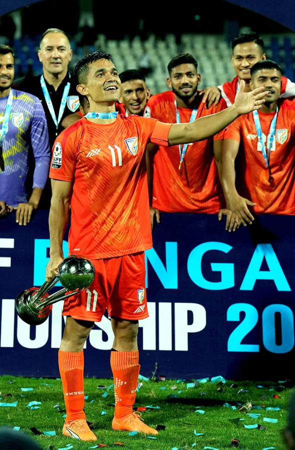 India Won SAFF Championship For 9th Time, Defeating Kuwait In Final - Sakshi22
