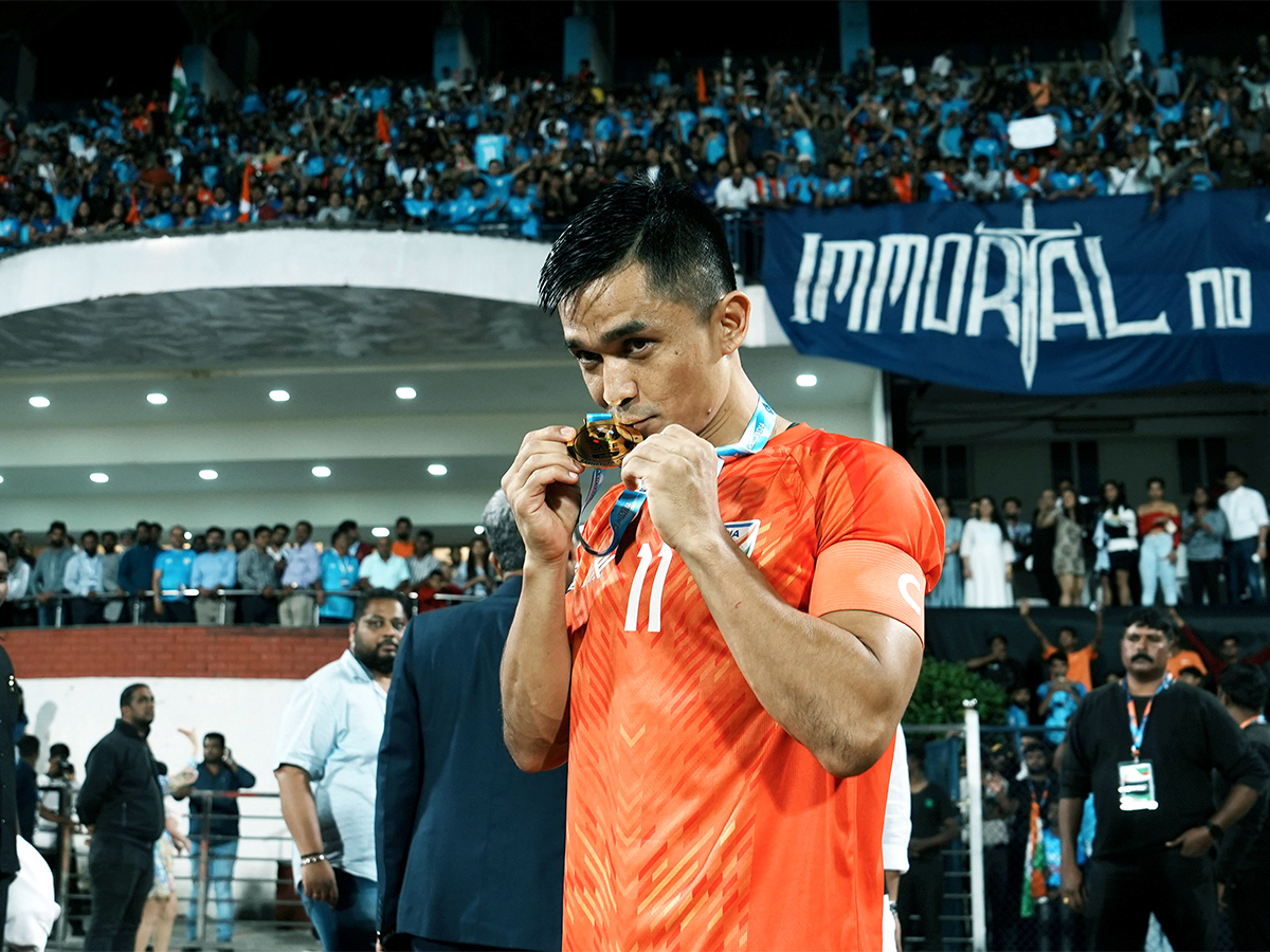 India Won SAFF Championship For 9th Time, Defeating Kuwait In Final - Sakshi5