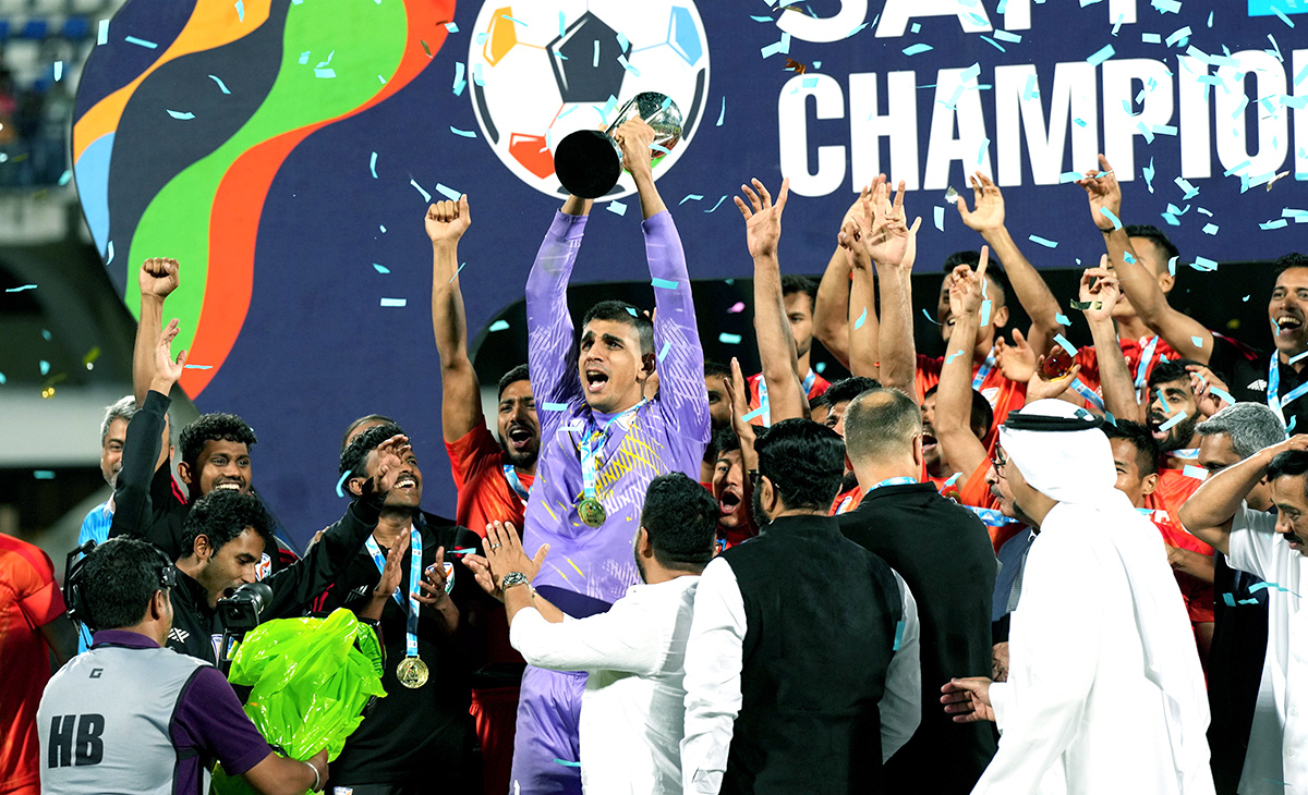 India Won SAFF Championship For 9th Time, Defeating Kuwait In Final - Sakshi7