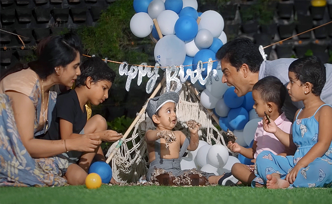 Dil Raju Son Anvay Birthday Celebartion Special PHotos - Sakshi10