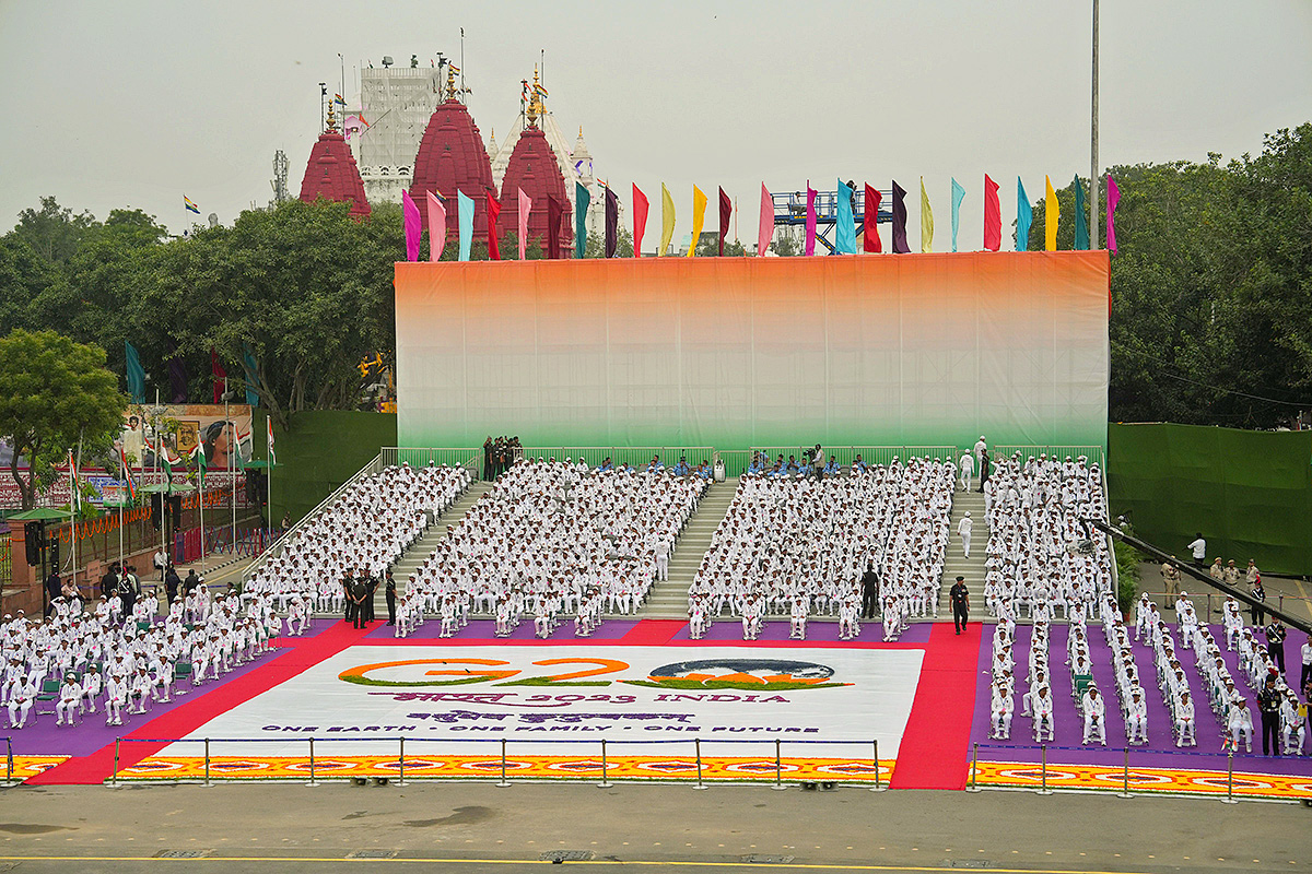 Red Fort on the occasion of the 77th Independence Day in New Delhi - Sakshi22