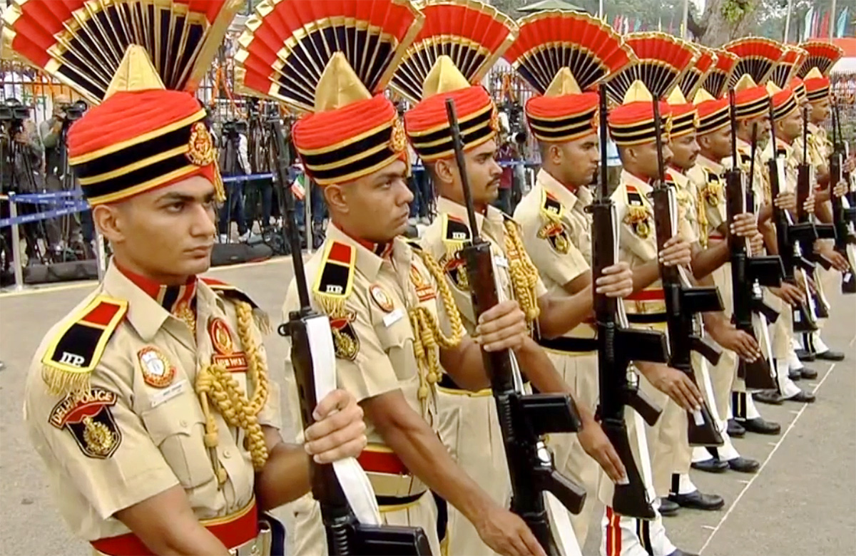 Red Fort on the occasion of the 77th Independence Day in New Delhi - Sakshi8