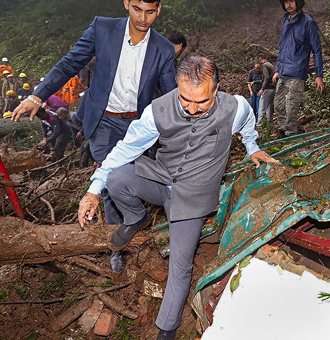 heavy rains in himachal pradesh - Sakshi24