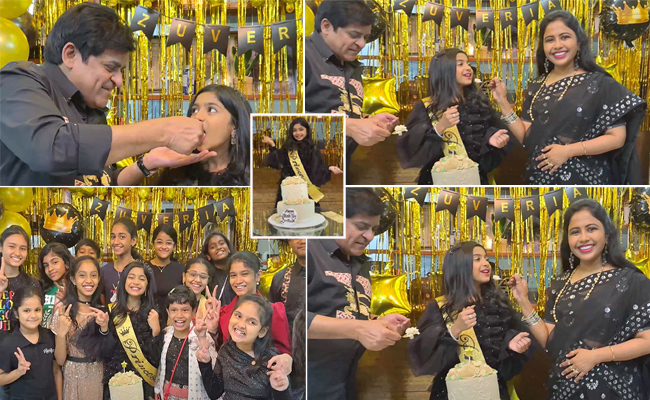 Comedian Ali Daughter Zuveria Birthday Celebrations PHotos - Sakshi1