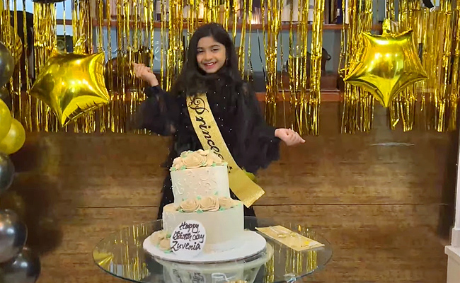 Comedian Ali Daughter Zuveria Birthday Celebrations PHotos - Sakshi3