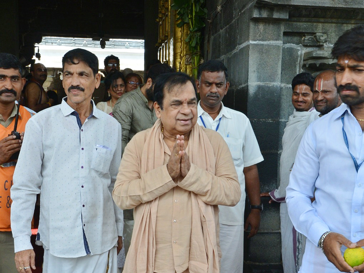 Brahmanandam Family Visits Tirumala Venkateswara Swami Temple Photos - Sakshi10