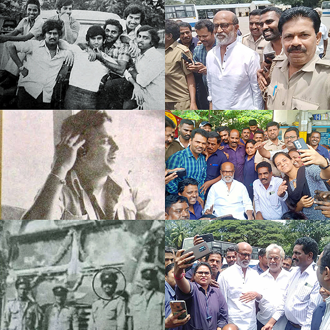 Rajinikanth pays surprise visit to bus depot  - Sakshi4