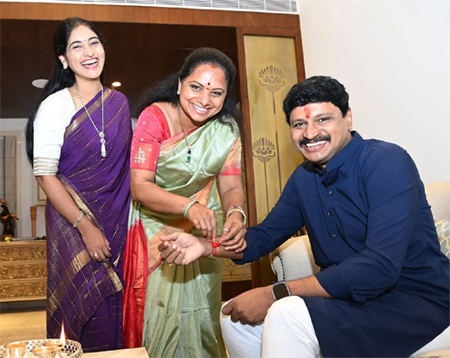 Rakhi Festival Celebrations In Telugu States Photos Of Celebrities - Sakshi12