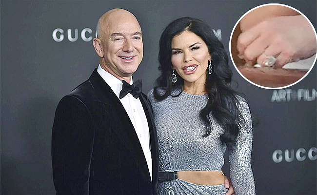 Amazon Founder jeff bezos and lauren sanchez photos - Sakshi26