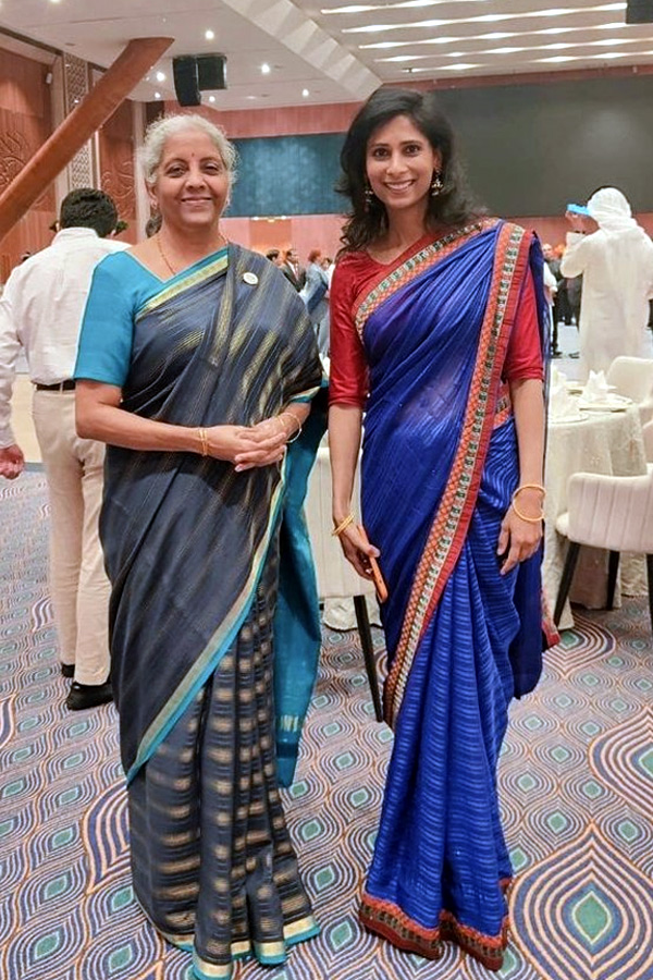 Guests In Indian Attire At President G20 Dinner Photos - Sakshi13