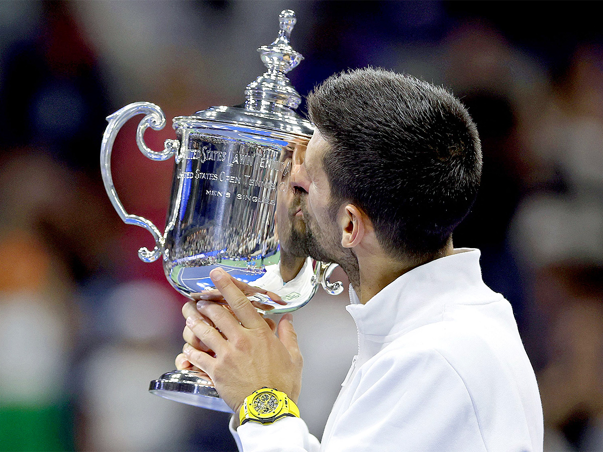 Champion Novak Djokovic victory US Open 2023 - Sakshi2