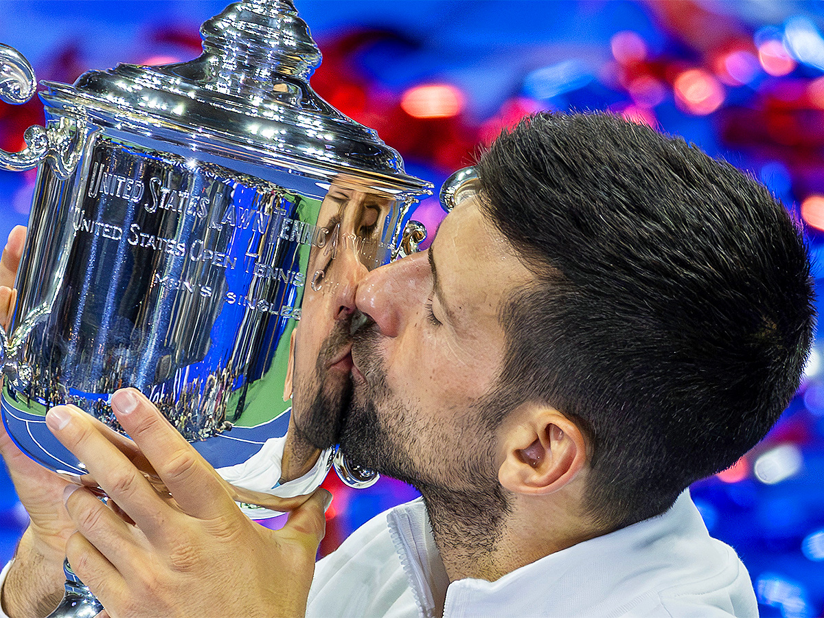 Champion Novak Djokovic victory US Open 2023 - Sakshi5