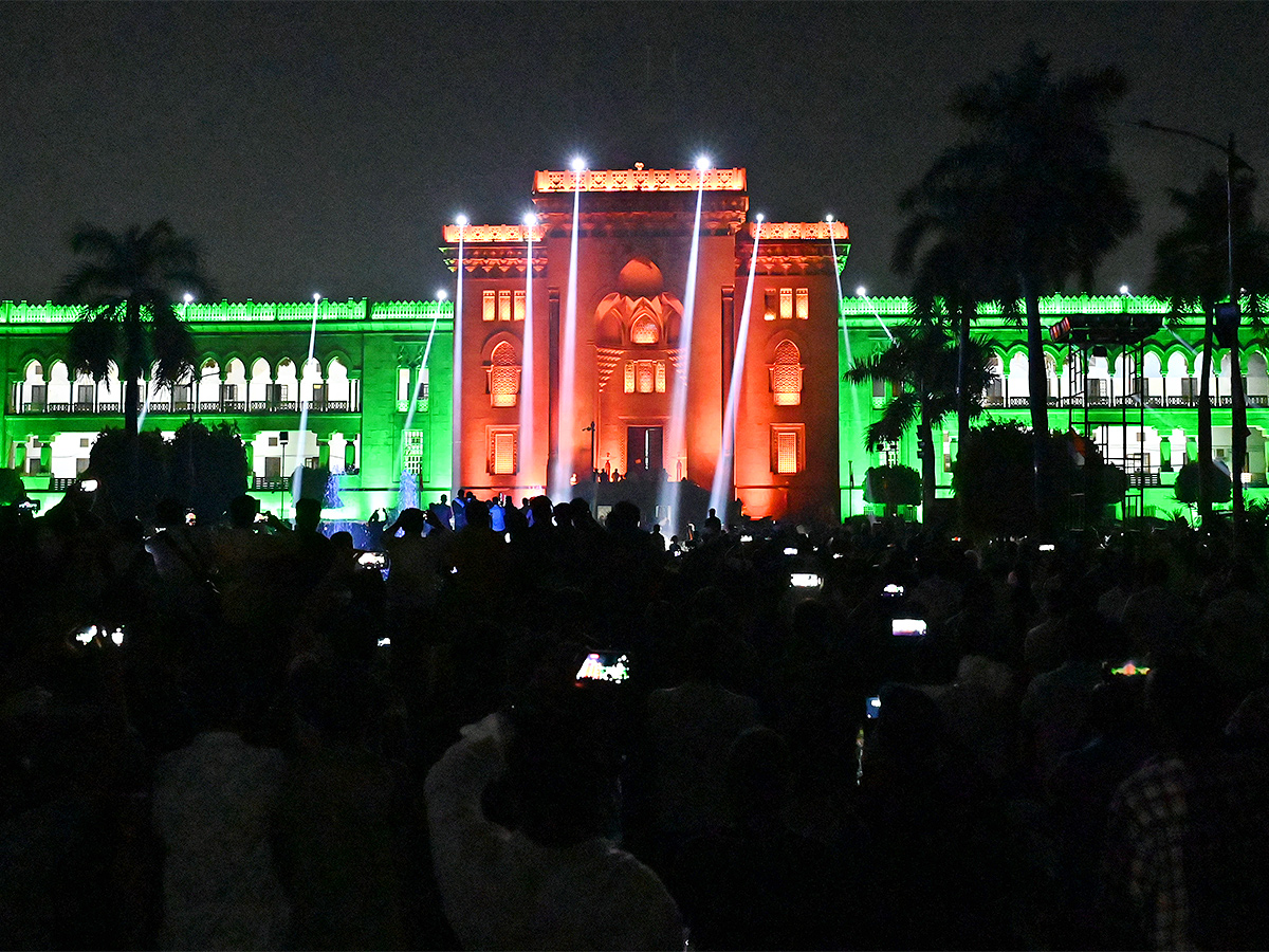 Dynamic Lighting Show at Osmania University Photos - Sakshi19
