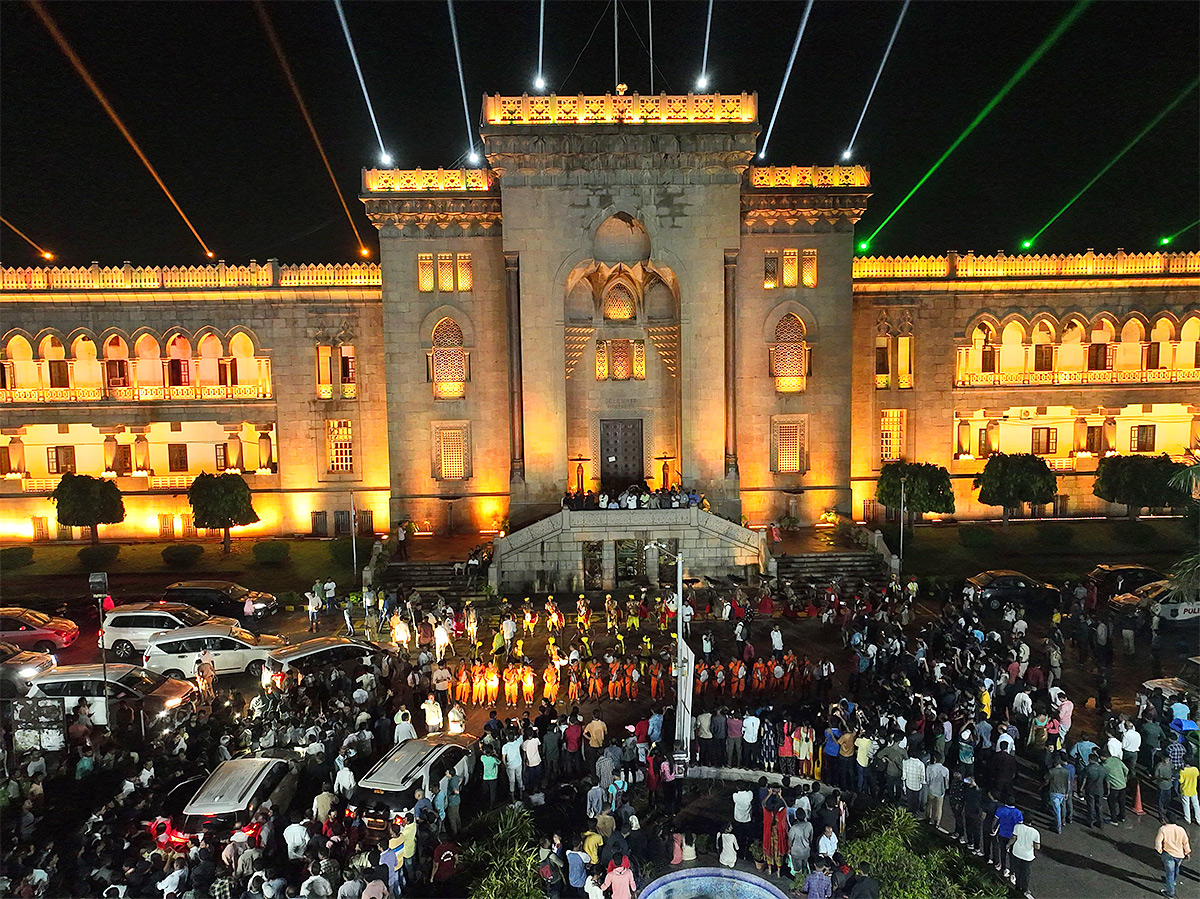 Dynamic Lighting Show at Osmania University Photos - Sakshi25