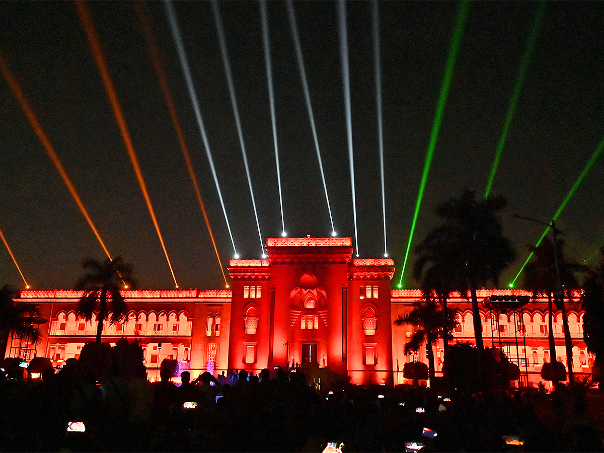Dynamic Lighting Show at Osmania University Photos - Sakshi6