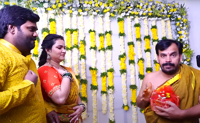 Devatha Serial Actress Vaishnavi son AnnaPrasana Photos - Sakshi5