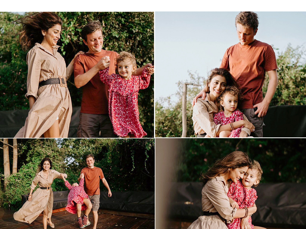 Heroine Shriya family vacation photos - Sakshi1