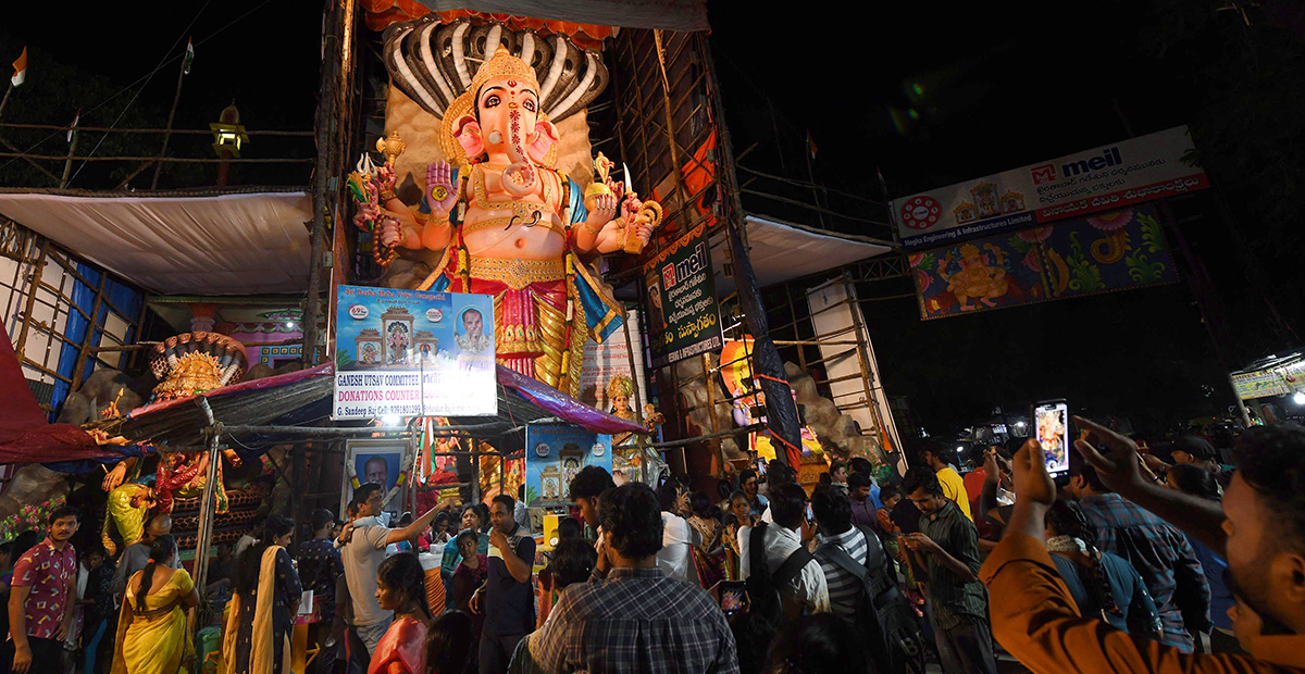 Khairatabad Ganesh 2023 - Sakshi9