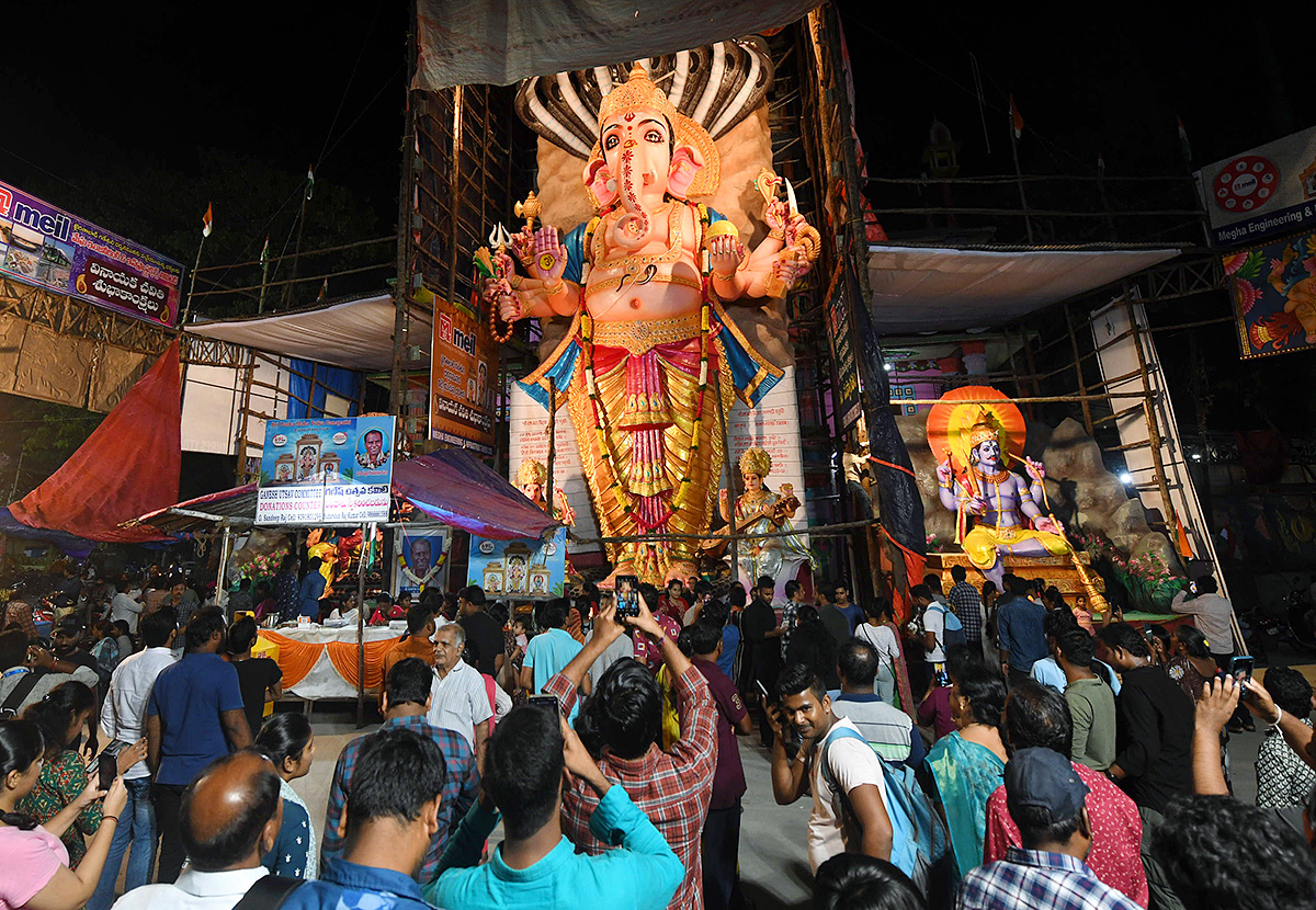 Khairatabad Ganesh 2023 - Sakshi2
