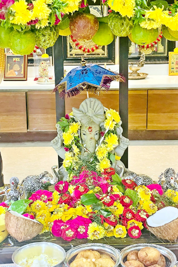 Megastar Family Celebrates Vinayaka Chavithi With Klin Kaara Photo Gallery - Sakshi8