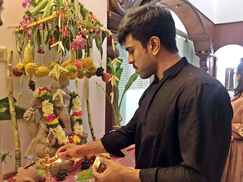 Megastar Family Celebrates Vinayaka Chavithi With Klin Kaara Photo Gallery - Sakshi10